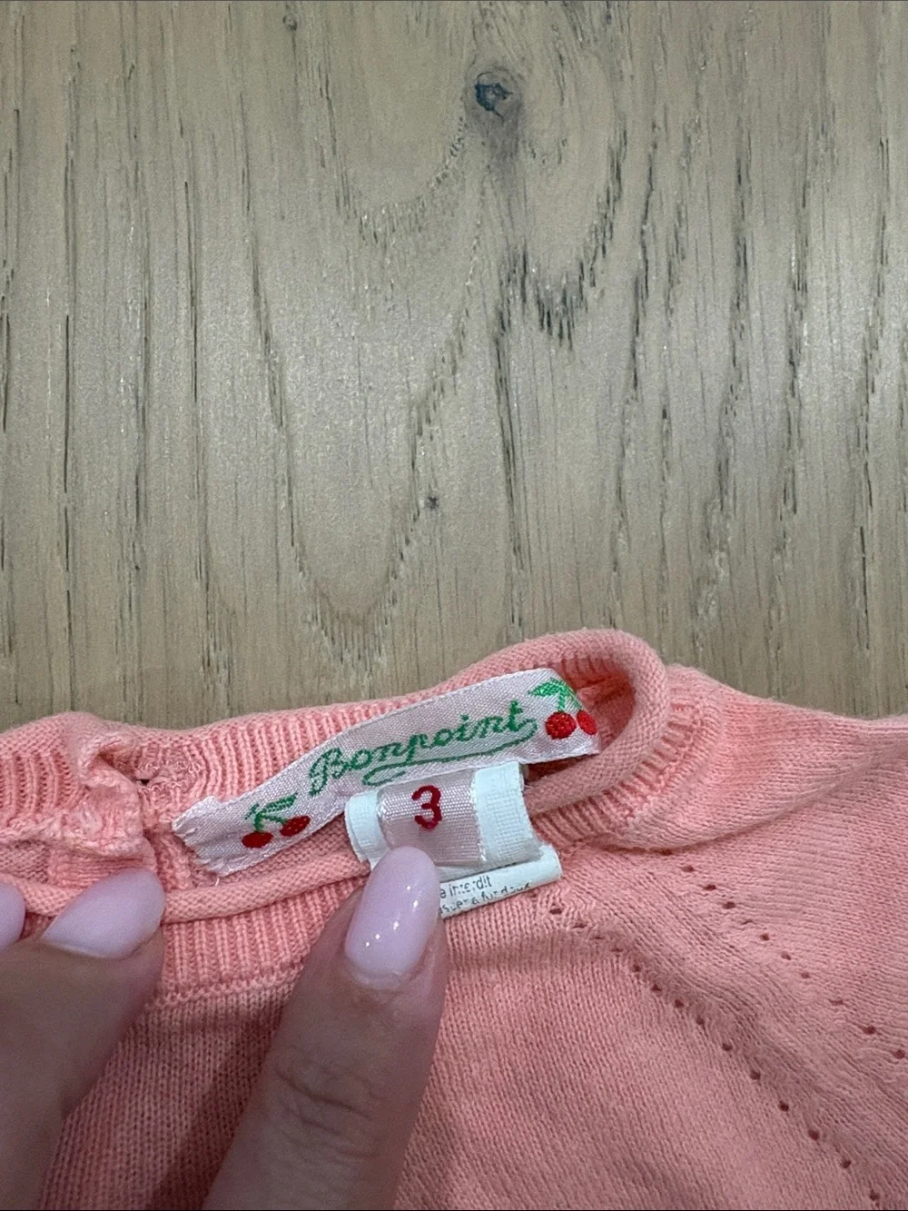 Bonpoint Two-Piece Knit Set in punch Pink